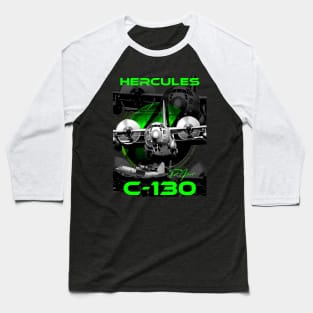 C-130 Hercules Military Aircraft Baseball T-Shirt